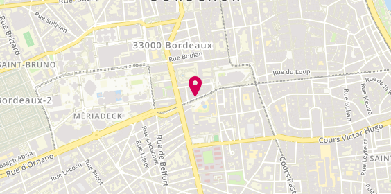Plan de La Manufacture le Bayon, 23 Rue des Frères Bonie, 33000 Bordeaux