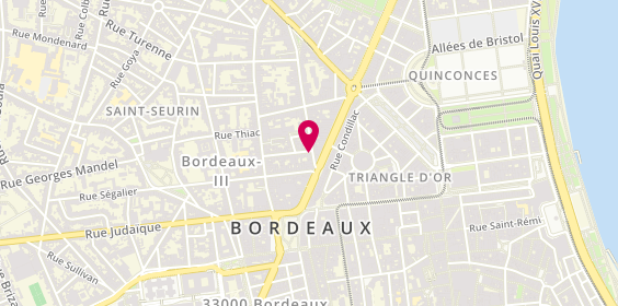 Plan de Lichen, 9 Rue Lafaurie de Monbadon, 33000 Bordeaux