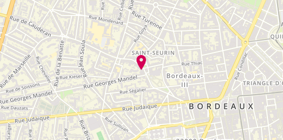 Plan de Boucherie Saint Seurin, 6 Rue Capdeville, 33000 Bordeaux
