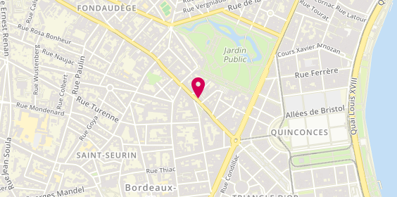 Plan de Maison PERRIN - Bordeaux, 55-57 Rue Fondaudège, 33000 Bordeaux