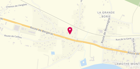 Plan de Le Fournil de Lamothe, 80 Route de Bergerac, 24230 Lamothe-Montravel