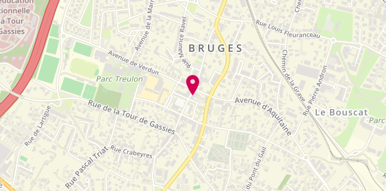 Plan de Monsieur Semoule, 91 avenue Charles de Gaulle, 33520 Bruges