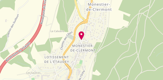 Plan de Brasserie Chez Fernand, 58 Grand Rue, 38650 Monestier-de-Clermont