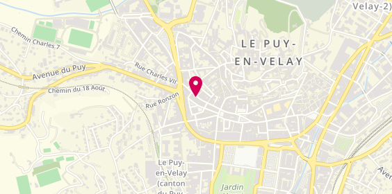 Plan de Au Puy des Saveurs, 49 Rue Pannessac, 43000 Le Puy-en-Velay