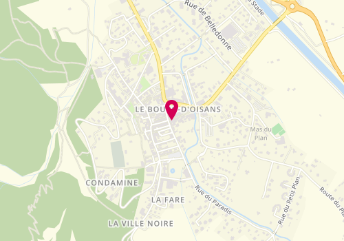 Plan de Ker Alp'pain, Rue Piétonne
8 Rue du Général de Gaulle, 38520 Le Bourg-d'Oisans