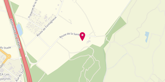 Plan de Cartillier Claudine, Chez Mcartillier Route Santon, 38450 Vif