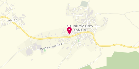 Plan de La Maison, Le Bourg, 43300 Siaugues-Sainte-Marie