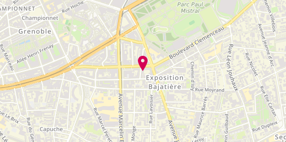 Plan de Ppc, 9 Rue Général Durand, 38000 Grenoble