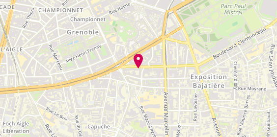 Plan de Boucherie Armand Francois Georges, 35 avenue Albert 1er de Belgique, 38000 Grenoble