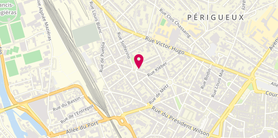 Plan de Le Local 90, 90 Rue Gambetta, 24000 Périgueux