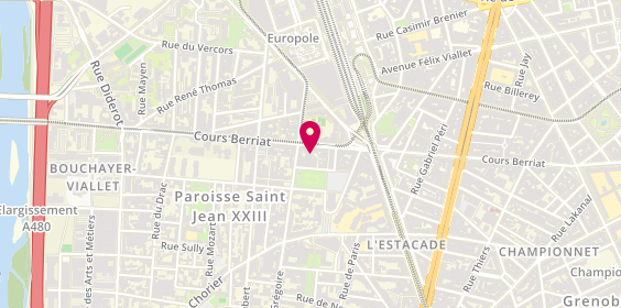 Plan de Rotisserie du Cours, 87 cours Berriat, 38000 Grenoble