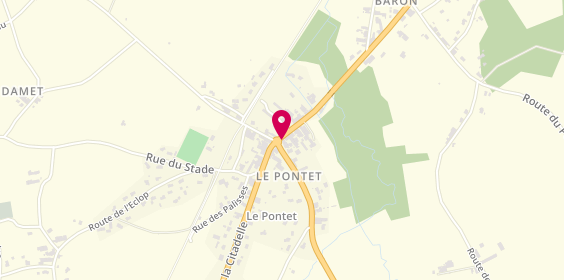 Plan de SARL Boucherie Patey, 20 Route de Royan, 33390 Eyrans