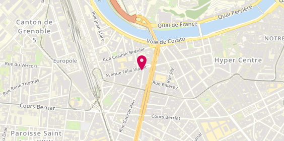 Plan de Crapaudine, 27 Bis avenue Félix Viallet, 38000 Grenoble