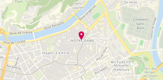 Plan de Fournil Notre Dame, 2 Place Notre Dame, 38000 Grenoble