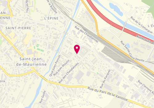 Plan de Boucherie René Magnin, 422 Rue Jean Moulin, 73300 Saint-Jean-de-Maurienne