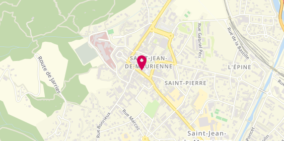 Plan de Au Terroir de Savoie, 107 Rue de la République, 73300 Saint-Jean-de-Maurienne