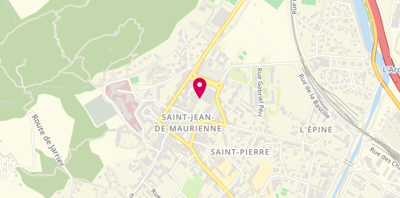 Plan de Brasserie le Saint Antoine, Rue Joseph Perret, 73300 Saint-Jean-de-Maurienne