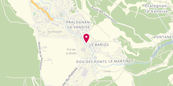 Plan de L'Atelier de Sofy, 70 avenue de Chasseforet, 73710 Pralognan-la-Vanoise