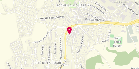 Plan de Aux Rendez-vous des Saveurs, 20 Rue Sadi Carnot, 42230 Roche-la-Molière