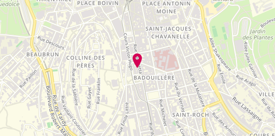 Plan de Schmitt Muriel, 32 Rue Gambetta, 42000 Saint-Étienne