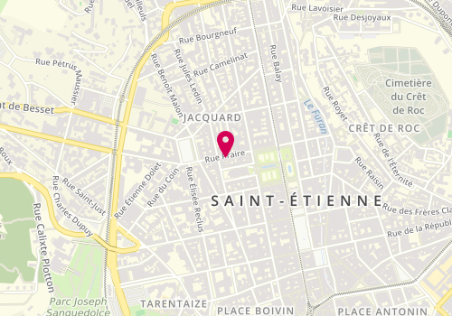 Plan de Maison Cros Pecresse, 13 Rue Praire, 42000 Saint-Étienne