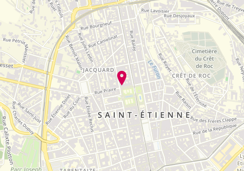Plan de La Potinière, 13 place Jean Jaurès, 42000 Saint-Étienne