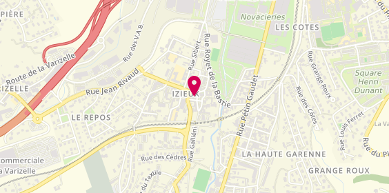 Plan de MARTINET Eric, 6 Place Nationale, 42400 Saint-Chamond