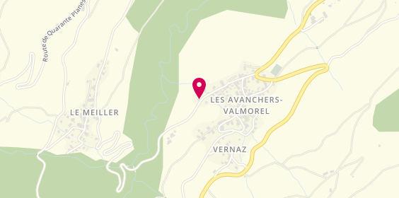 Plan de La Laurentienne, 31 Bourg Morel, 73260 Les Avanchers
