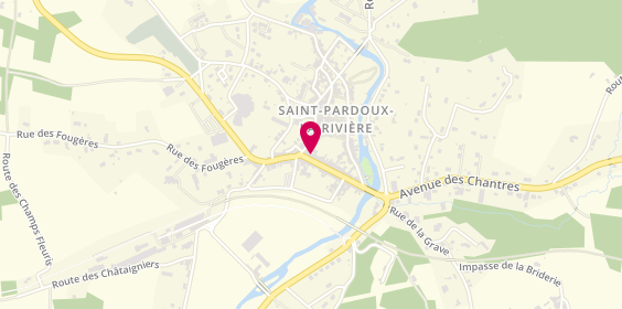 Plan de Lard du Gout, 32 Grand-Rue de la Barre, 24470 Saint-Pardoux-la-Rivière