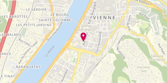 Plan de Charcuterie Traiteur Blache, 28 Rue Boson, 38200 Vienne