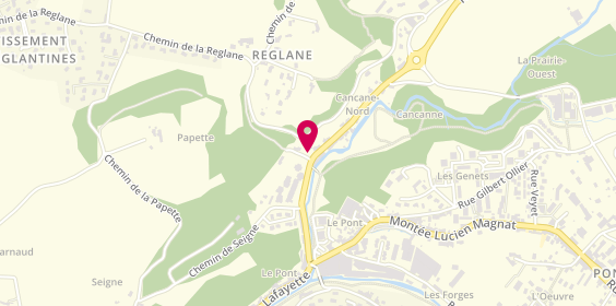 Plan de La Toque Viennoise, 7 Route de Cancanne, 38780 Pont-Évêque