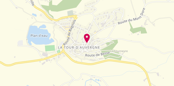 Plan de Boucherie Chabory, Pl. De la Fontaine, 63680 La Tour-d'Auvergne