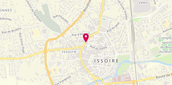 Plan de Pyreyre Charcutier Traiteur, 18 Boulevard Albert Buisson, 63500 Issoire