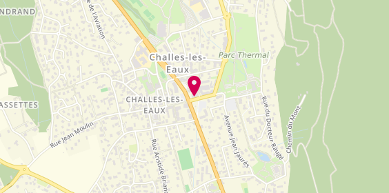 Plan de Boucherie du Mont Saint Michel, 43 avenue Louis Domenget, 73190 Challes-les-Eaux