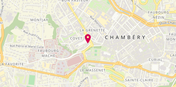 Plan de Biocoop Faubourg Maché, 106 Faubourg Maché, 73000 Chambéry