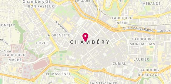 Plan de Boucherie du Sénat, 8 Rue du Sénat de Savoie, 73000 Chambéry
