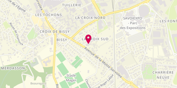 Plan de Boucherie Ayet, 56 Rue des Bissières, 73000 Chambéry