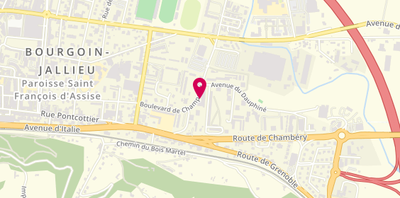 Plan de Félix, 24 Boulevard de Champaret, 38300 Bourgoin-Jallieu