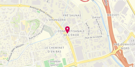 Plan de La P'tite Boulange de Charlotte, 22 Rue de l'Érier, 73290 La Motte-Servolex