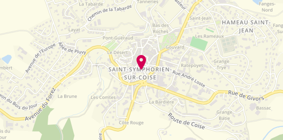 Plan de Au Diablotin, 30 Rue Centrale, 69590 Saint-Symphorien-sur-Coise