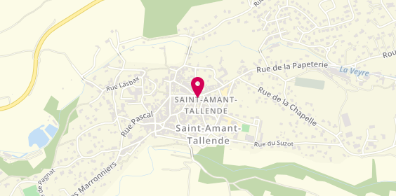 Plan de SARL Leyreloup, 30 place Du Dr Darteyre, 63450 Saint-Amant-Tallende