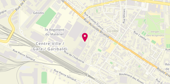 Plan de La Cantina Del Seraphin, 21 Rue Aristide Briand, 69800 Saint-Priest