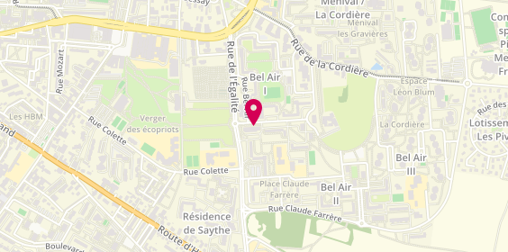 Plan de Boucherie du Quartier Bel Air 1, 11 Rue du 8 Mai 1945, 69800 Saint-Priest