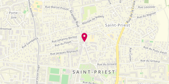 Plan de Boucherie du Village, 24 Grande Rue, 69800 Saint-Priest
