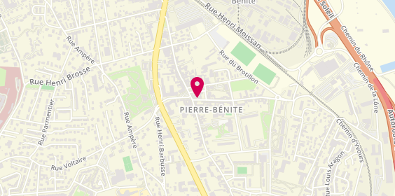 Plan de L'Auberge Savoyarde, 3 Rue de la République, 69310 Oullins-Pierre-Bénite