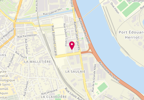 Plan de Le Restau, 12 avenue des Saules, 69600 Oullins-Pierre-Bénite