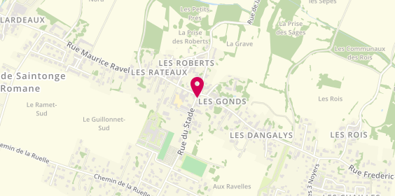 Plan de GOYAUD Emmanuel, 3 Rue du Stade, 17100 Les Gonds
