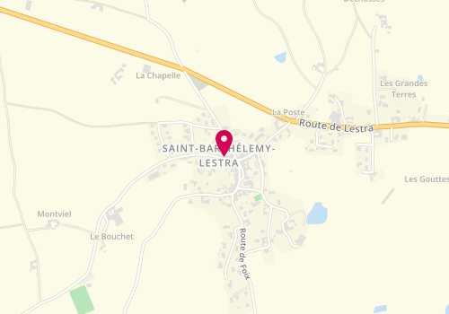 Plan de MICHEL Laurent, 46 Route Bessolle, 42110 Saint-Barthélemy-Lestra