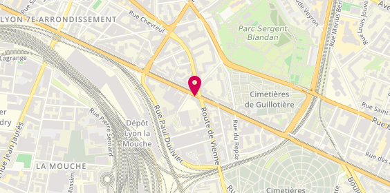 Plan de Ondo Vernin, 150 avenue Berthelot, 69007 Lyon