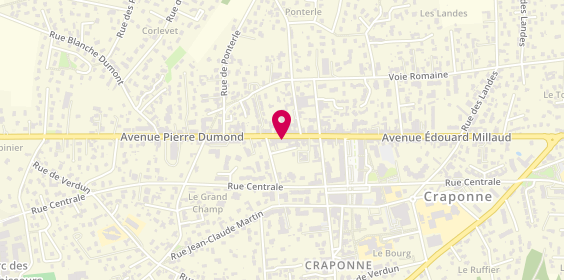 Plan de Infiniment Gourmand, 117 Avenue Pierre Dumond, 69290 Craponne